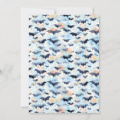 バティオーバーベビーベビーシャワー 招待状 (裏面)