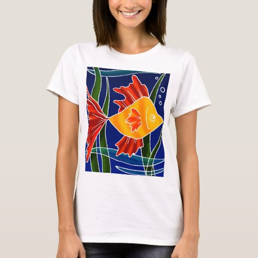 バティケフィッシュ Tシャツ (正面)