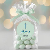 バティゾカトリックのバプテスマ《キリスト教》洗礼式や命名式と好意 ラウンドシール