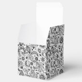 バティック ボホ スタイル フラワーパイスリーパターン フェイバーボックス (オープン)