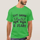 バティハロウィン Tシャツ (正面)