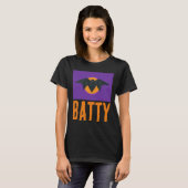 バティハロウィーンこうもりTシャツ Tシャツ (正面フル)