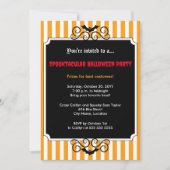 バティハローウィンパーティ 招待状 (正面)