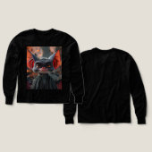 バティバディ – かわいい漫画のこうもりキッズ (デザイン 正面＆背面)