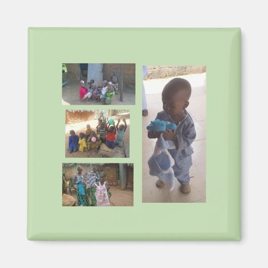 バティビレッジチルドレンのサポート マグネット (正面)