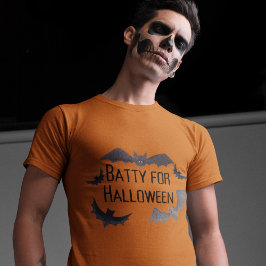 バティフォーハロウィーンこうもりヴァンパイア怖 Tシャツ