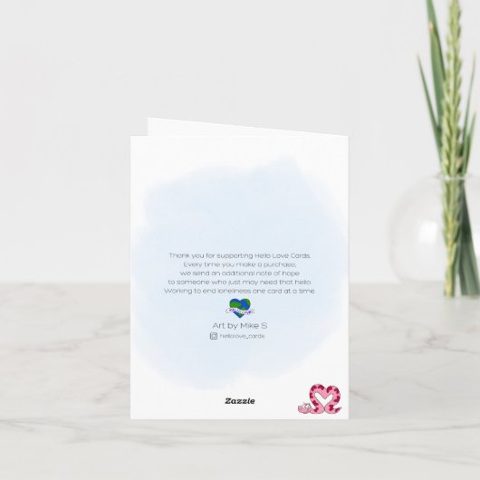 バティ誕生日 カード (裏面)