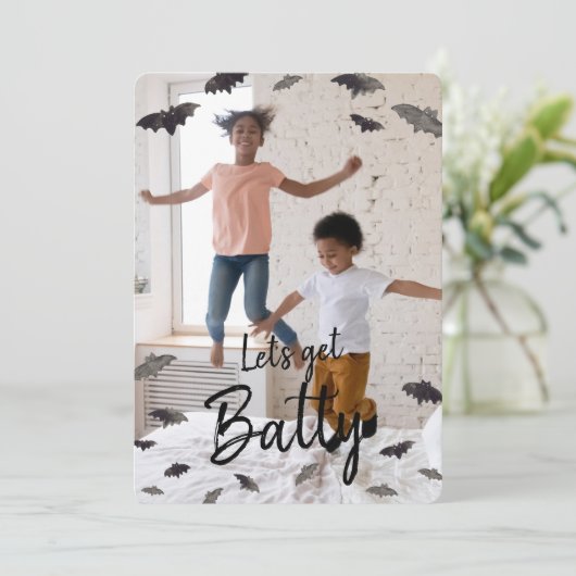 バティ・ハロウィーンのこうもりの写真カードを取得しよう シーズンカード (スタンド正面)