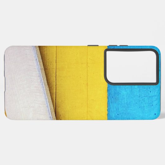 バテッド建物ミニマル-抽象芸術バイセラー SAMSUNG GALAXYケース (左側面)