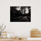 バテパーク カーディフの秋の風景 ポスター (キッチン)