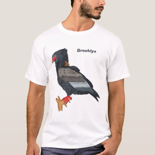 バテレアイーグルイラストレーション Tシャツ (正面)