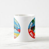 バテービアのホテルDesのインディ コーヒーマグカップ (中央)