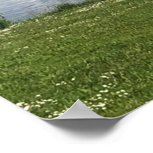 バテ島のロスセイベイにフェリー ポスター (角)