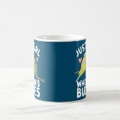 バディを愛する女の子だけのことわざ コーヒーマグカップ (中央)