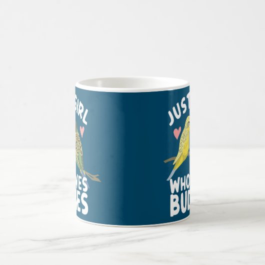 バディを愛する女の子だけのことわざ コーヒーマグカップ (中央)