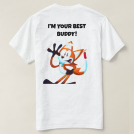 バディザアンラッキーキツネ Tシャツ