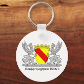 バディッシャーグレイフミシュリフトグロスヘルゾグトゥムバーデン キーホルダー (正面)