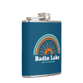 バディンレイクノースカロライナ虹 フラスク (右)