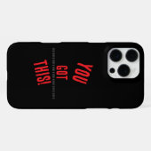 バディーな雰囲気 iPhoneケース (裏面横)