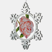 バディープオーニーオンペーター雪フレークオーナメント スノーフレークピューターオーナメント (右)