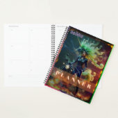 バディーユニコーンバイクもしくは自転車に乗る人プランナー プランナー手帳 (ディスプレー)