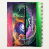 バディーユニコーンバイクもしくは自転車に乗る人プランナー プランナー手帳 (裏面)