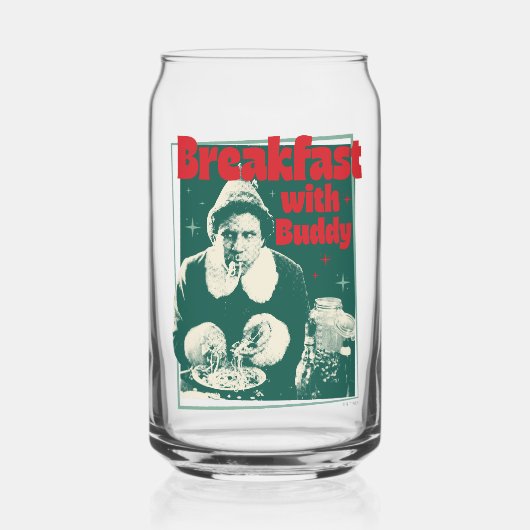 バディ付き朝食 ガラス缶 (正面)