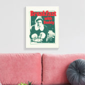 バディ付き朝食 キャンバスプリント (インサイチュ (リビング))