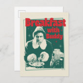 バディ付き朝食 シーズンポストカード (正面/裏面)