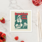 バディ付き朝食 スタンダードカクテルナプキン (インサイチュ)