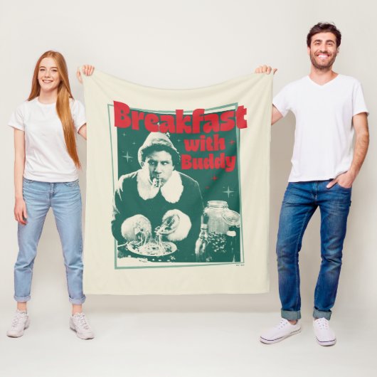 バディ付き朝食 フリースブランケット (インサイチュ)