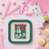 バディ付き朝食 ペーパープレート (パーティー)