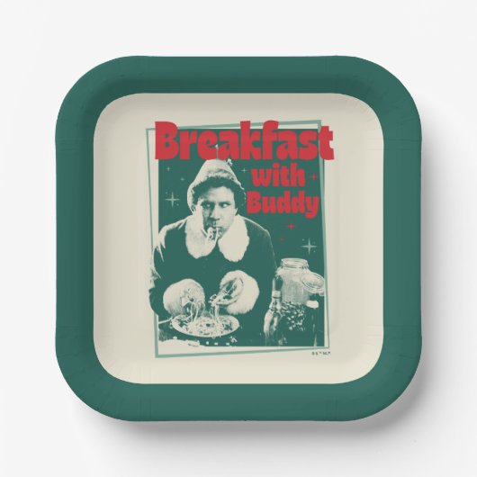 バディ付き朝食 ペーパープレート (正面)