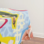 バディ小妖精や小人とサンタノースポールパターン テーブルクロス (インサイチュ)