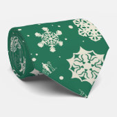 バディ小妖精や小人スノーフレーク・パターン ネクタイ (ロール)