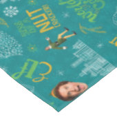 バディ小妖精や小人ティール（緑がかった色）引用文パターン テーブルクロス (アングル)