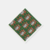 バディ小妖精や小人感情パターン スタンダードカクテルナプキン (角)