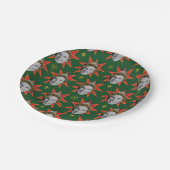 バディ小妖精や小人感情パターン ペーパープレート (アングル)