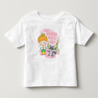 バディ小妖精や小人誰かハグが必要か？ トドラーTシャツ
