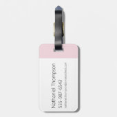 バディ小妖精や小人誰かハグが必要か? ラゲッジタグ (裏面縦)