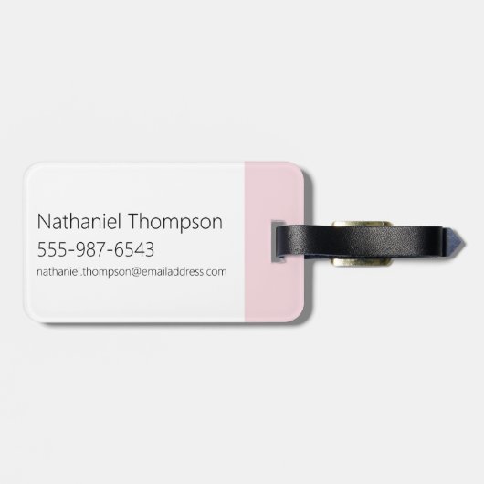 バディ小妖精や小人誰かハグが必要か？ ラゲッジタグ (裏面横)