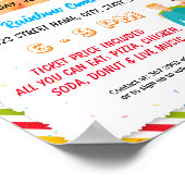 バディ日イベントチラシのポスターテンプレート ポスター (角)