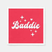 バディ スタンダードカクテルナプキン (正面)