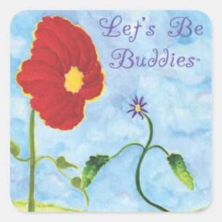 バディ・ステッカー スクエアシール