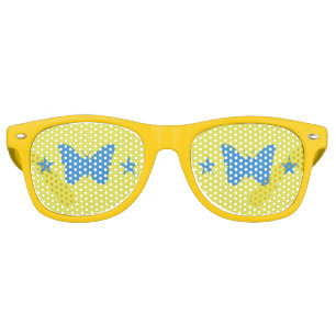 バディ・バシットの国旗のParty Shadesサングラス レトロサングラス