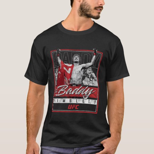 バディ・ピムレットの公式Ufcパディー Tシャツ (正面)