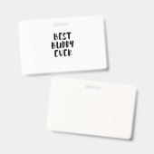 バデ最高のィ バッジ (表裏)