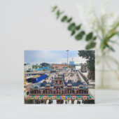 バトゥケーブスの入り口の門屋根 ポストカード (スタンド正面)