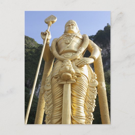 バトゥケーブマレーシアはがき ポストカード (正面)