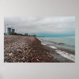 バトゥミ海。ジョージア州 ポスター